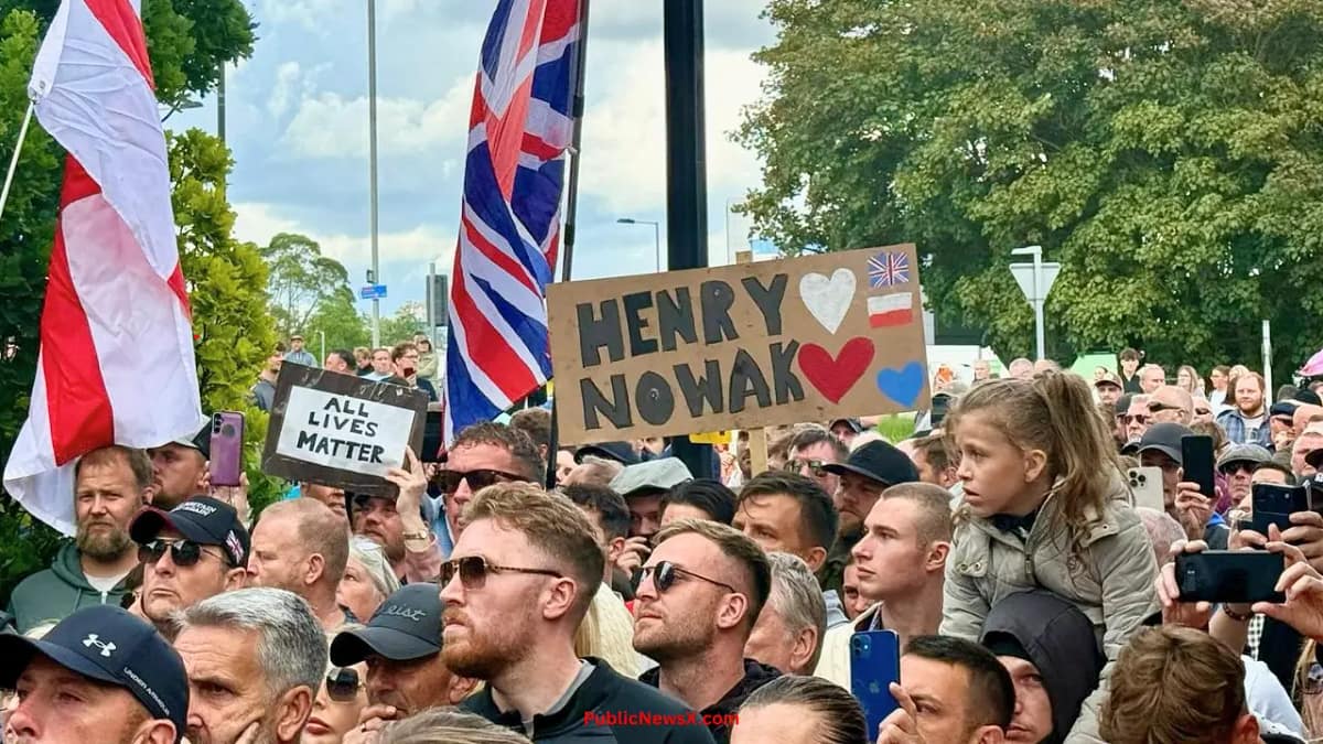 Henry Nowak Protest Turns Violent in Southampton Amid Policing Controversy