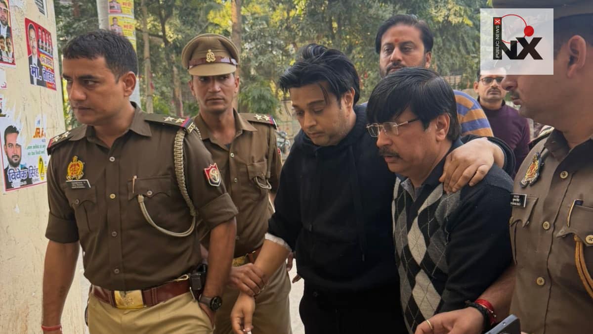 Kanpur Lamborghini Crash; Shivam Mishra Seen Pulled From Driver’s Seat