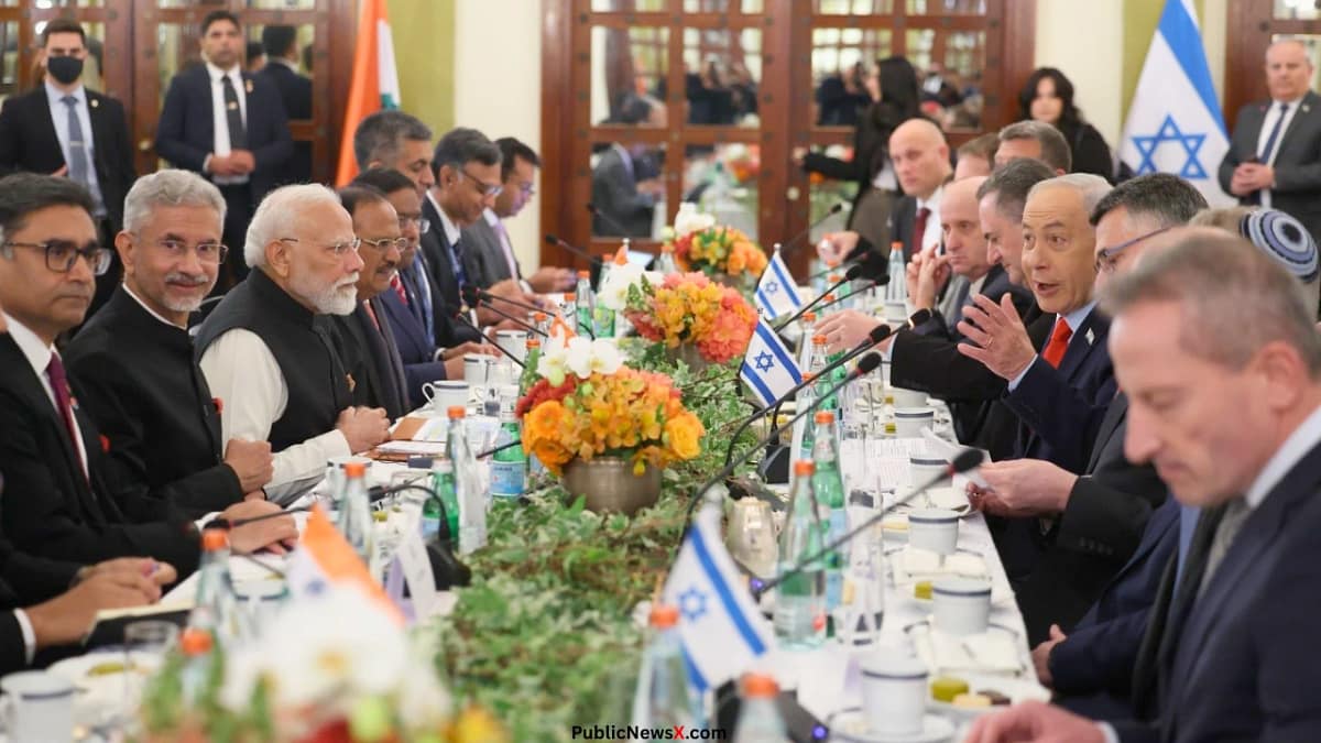 India-Israel Forge Strategic Relationship;  Sign 16 Deals, Amid Regional Flux