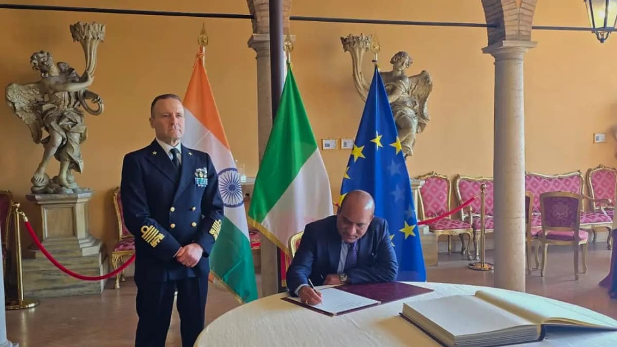 India, Italy Expand Defence Industry Cooperation During High-Level Talks in Rome