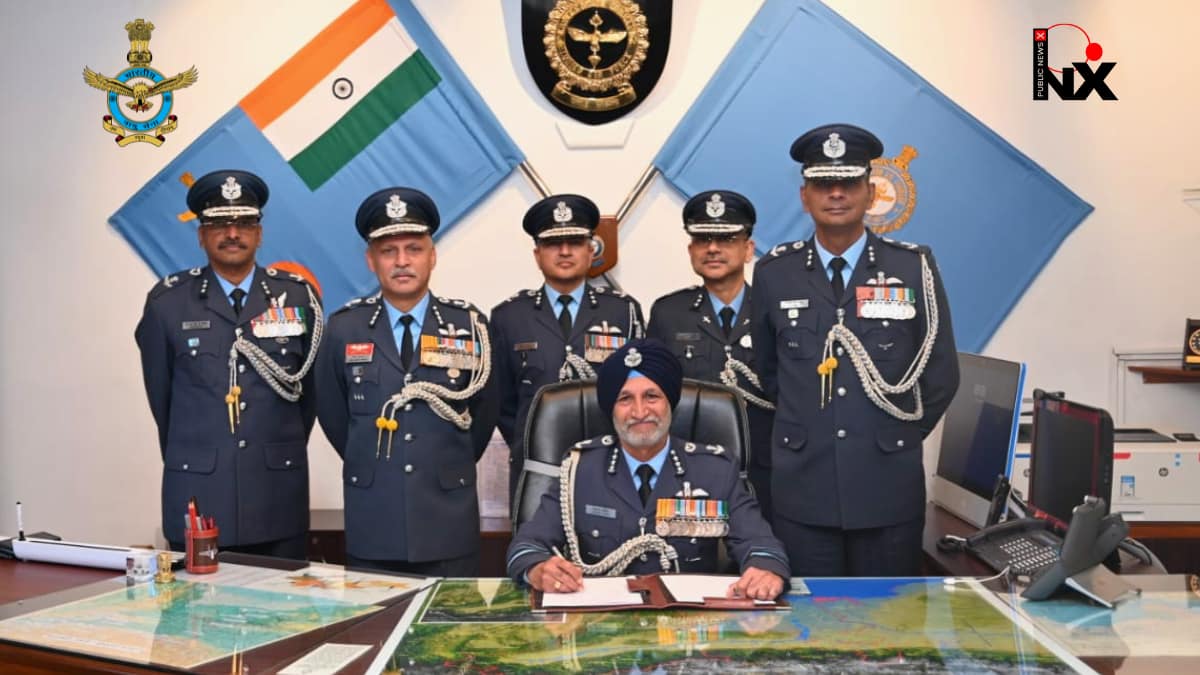 Air Marshal Inderpal Singh Walia Takes Over as AOC-in-C, Eastern Air Command