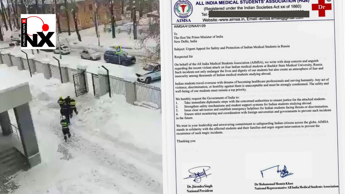 Four Indian Students Injured in Russia Knife Attack, AIMSA Writes to PM