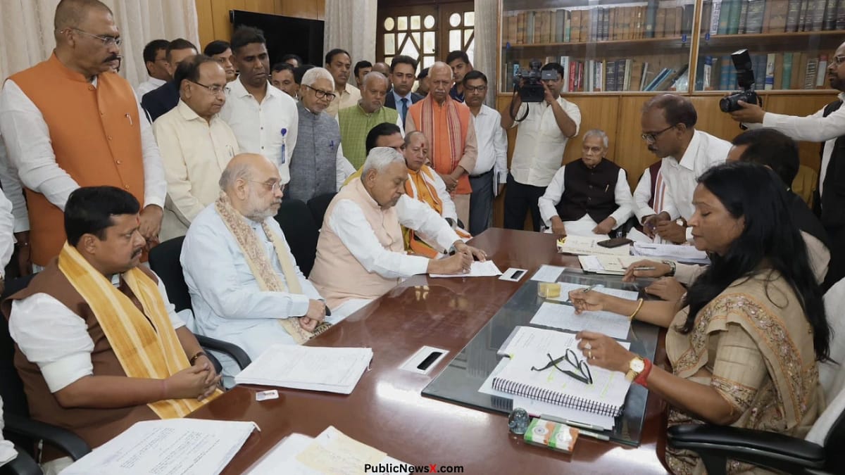 Bihar CM Nitish Kumar Resigns; Files Rajya Sabha Nomination