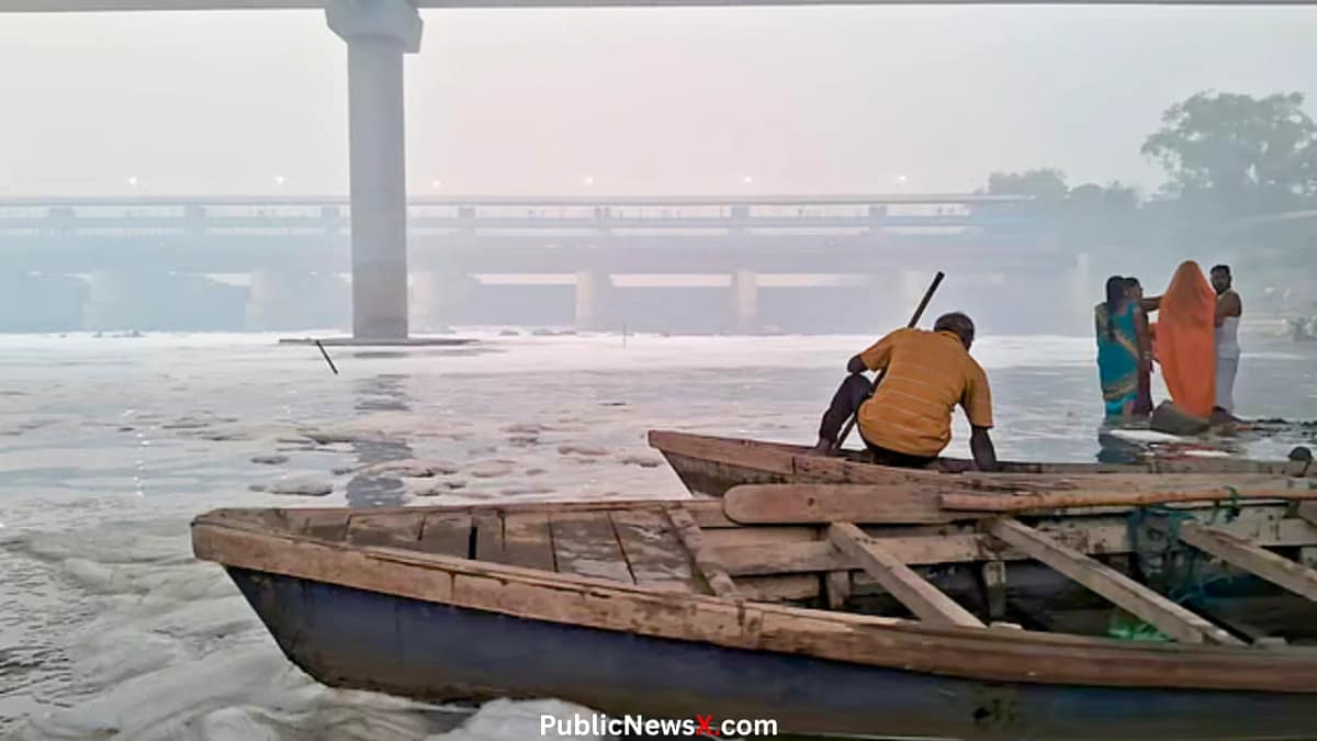 Yamuna Suffers Severe Pollution in Delhi as Untreated Waste Flow