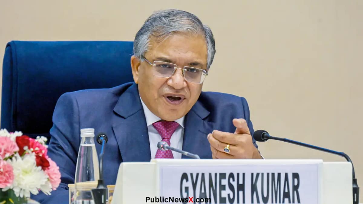 Opposition submits removal notice against CEC Gyanesh Kumar in both Houses