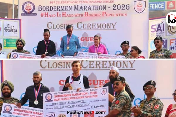 BSF Organises Bordermen Marathon 2026; Celebrates Diamond Jubilee