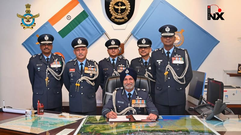 Air Marshal Inderpal Singh Walia Takes Over as AOC-in-C, Eastern Air Command