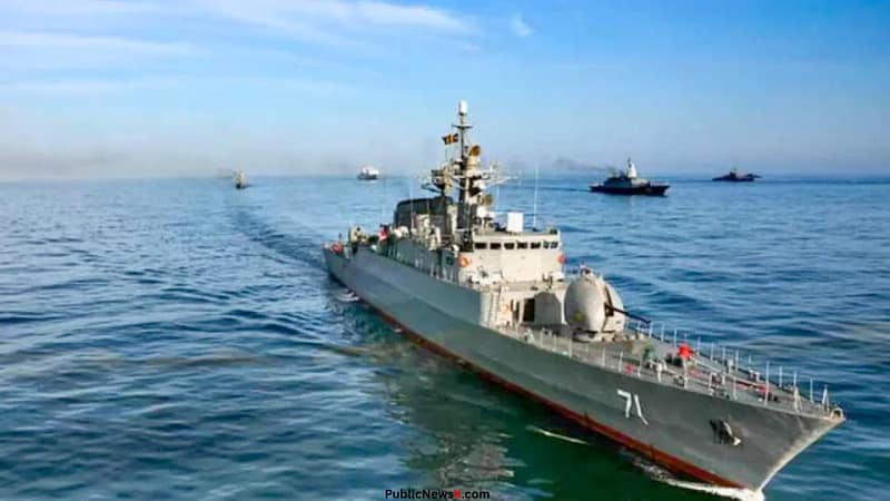 US Submarine Sinks Iranian Warship IRIS Dena in Indian Ocean